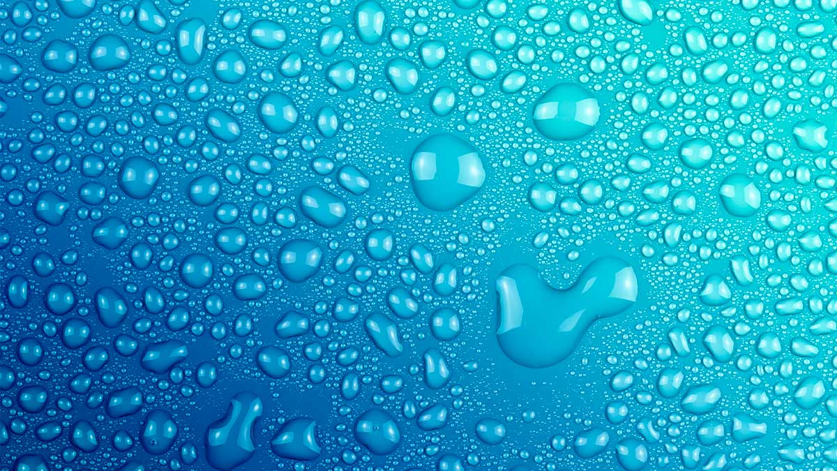 Water Droplets Background